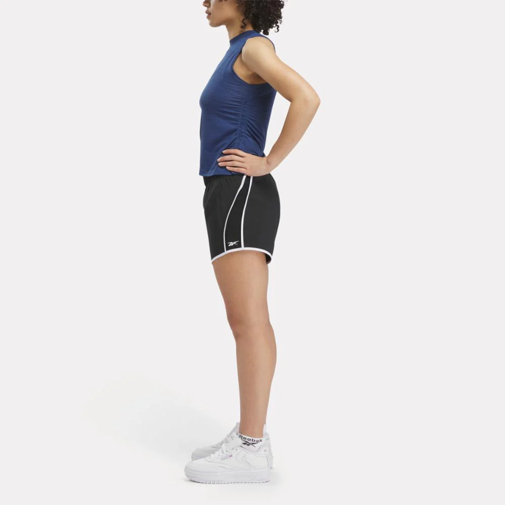 Reebok Apparel Women ID Train Woven Shorts NIGHT BLACK - Image 2