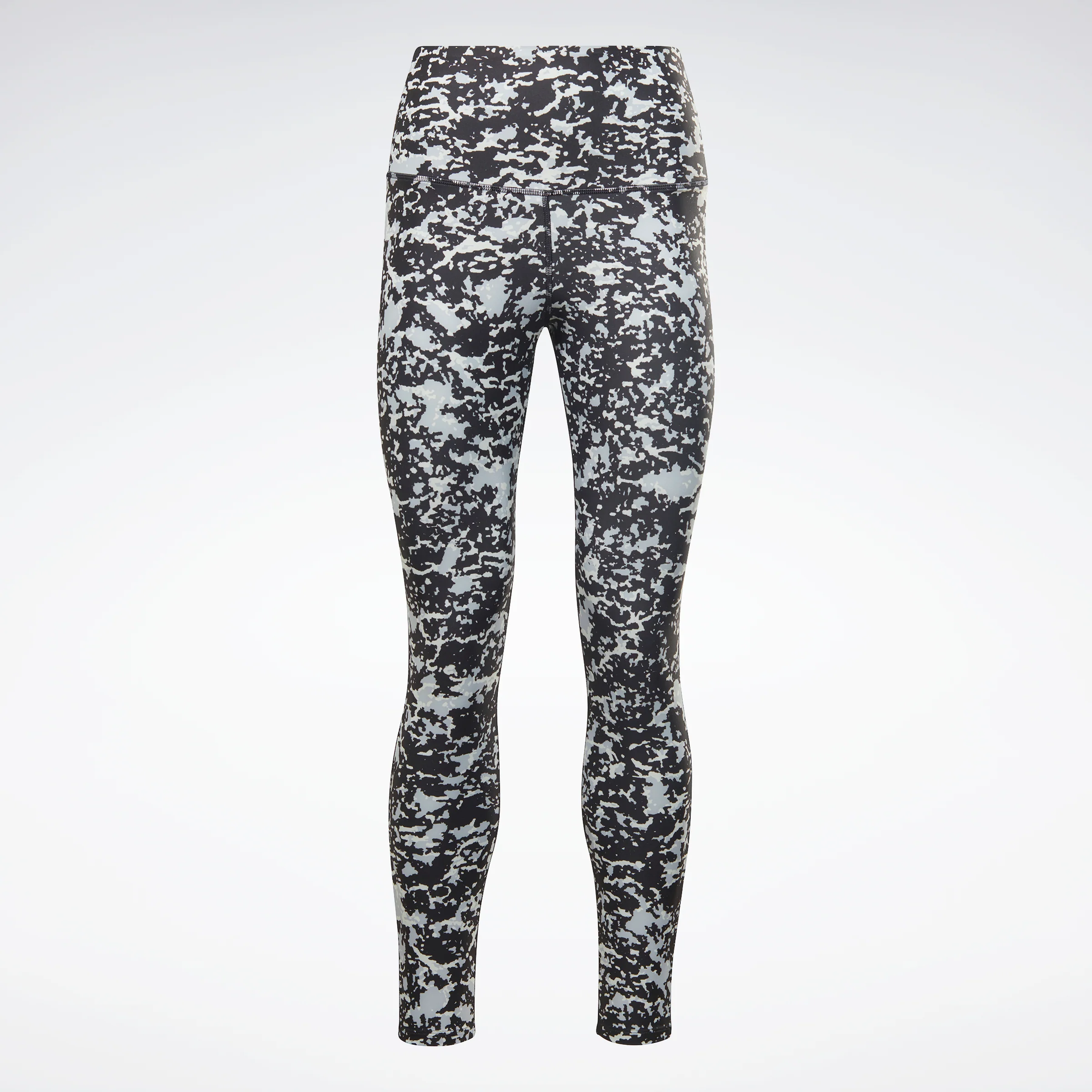 Reebok Apparel Women Lux 2.0 Speckle Modern Safari Leggings Black - Image 6