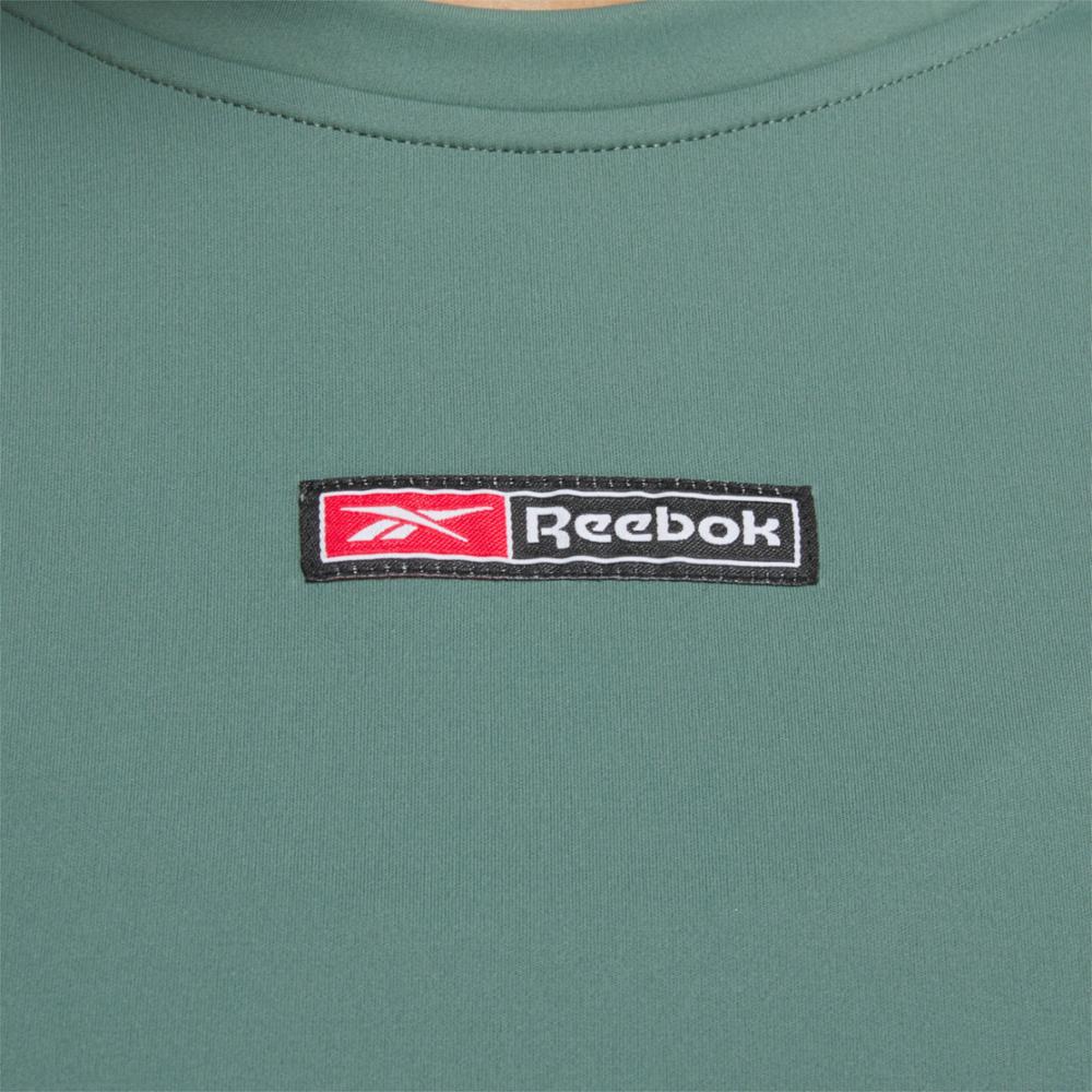 Reebok Apparel Women Lux Bold Cropped Tee TREGRE - Image 5