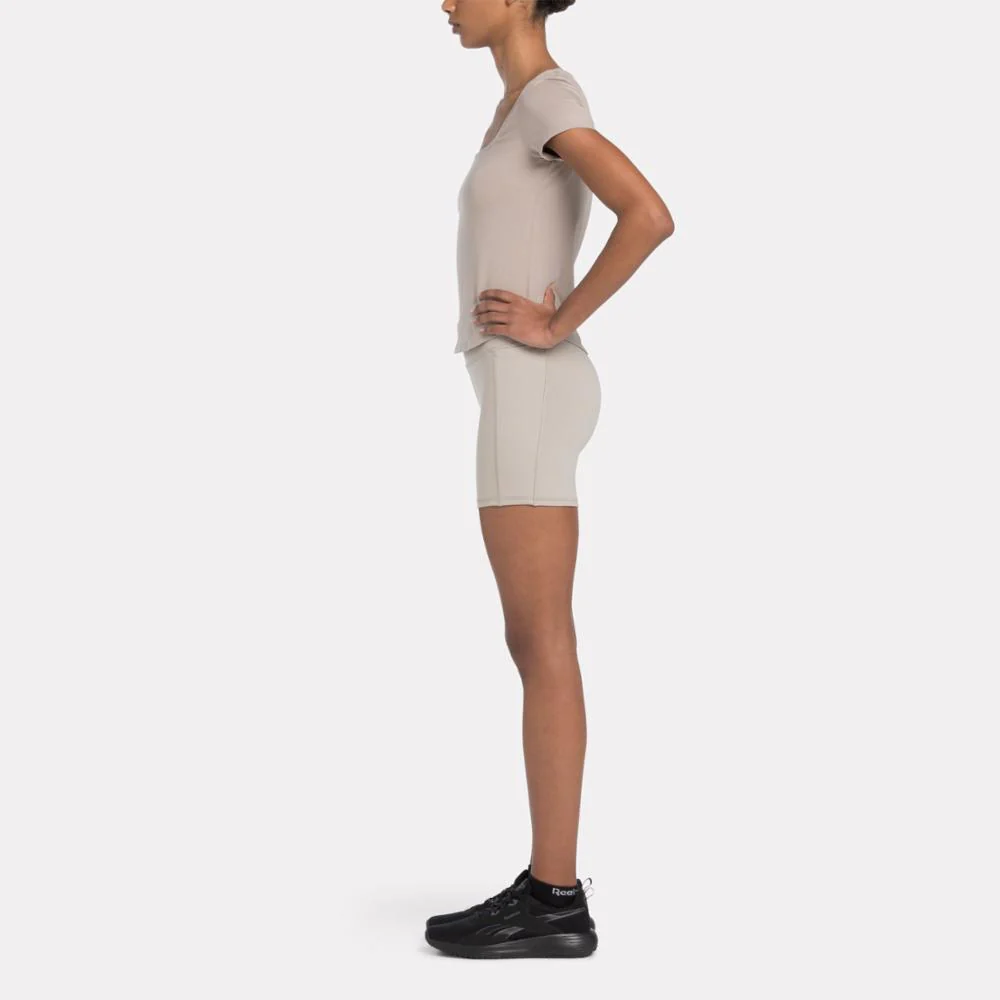 Reebok Apparel Women Lux Booty Shorts ASH - Image 2