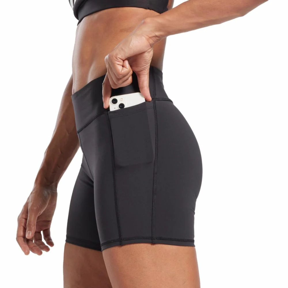 Reebok Apparel Women Lux Booty Shorts BLACK - Image 3