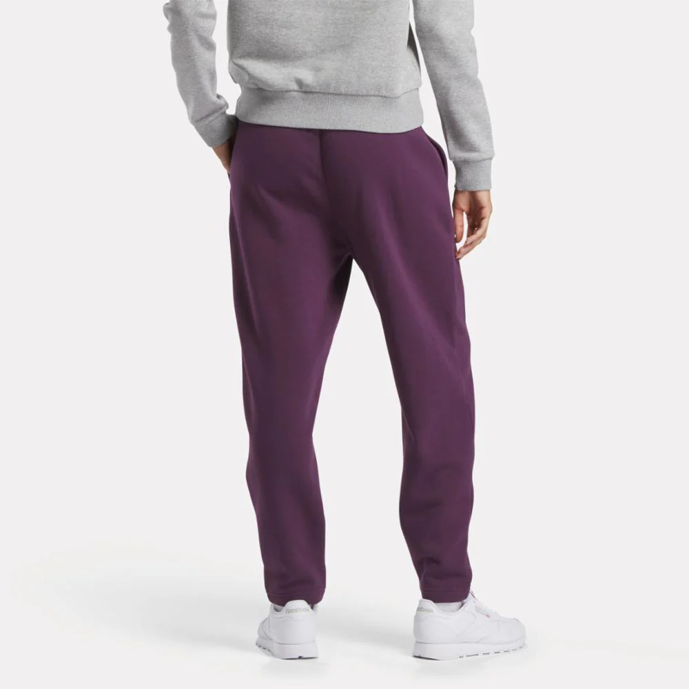 Reebok Apparel Women Lux Fleece Sweatpants MIDNIGHT PLUM - Image 3