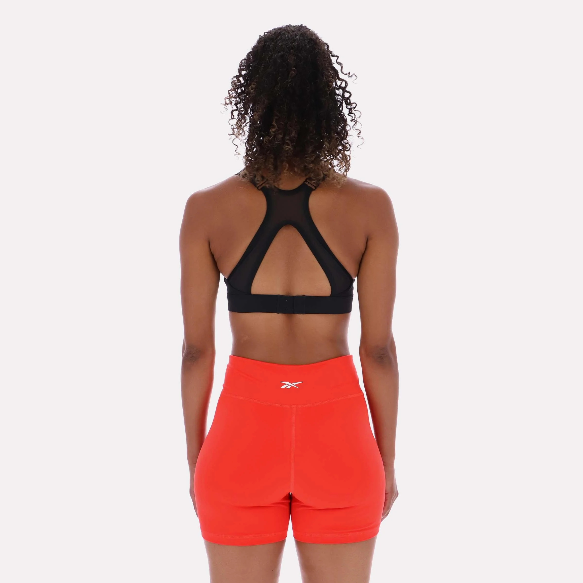 Reebok Apparel Women Lux Front-Zip High Impact Bra BLACK - Image 2