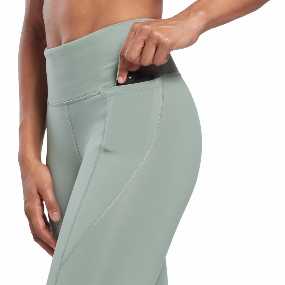 Reebok Apparel Women Lux High-Rise Bike Shorts HARGRN - Image 4