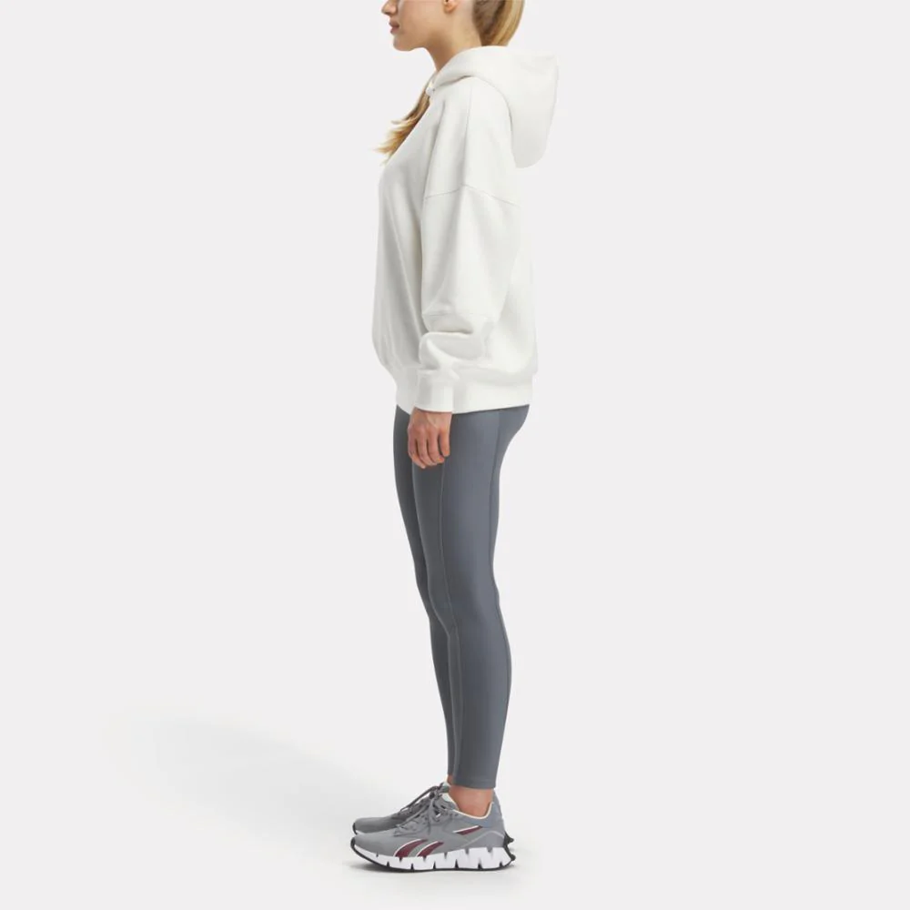 Reebok Apparel Women Lux Oversized Hoodie CHALK - Image 2