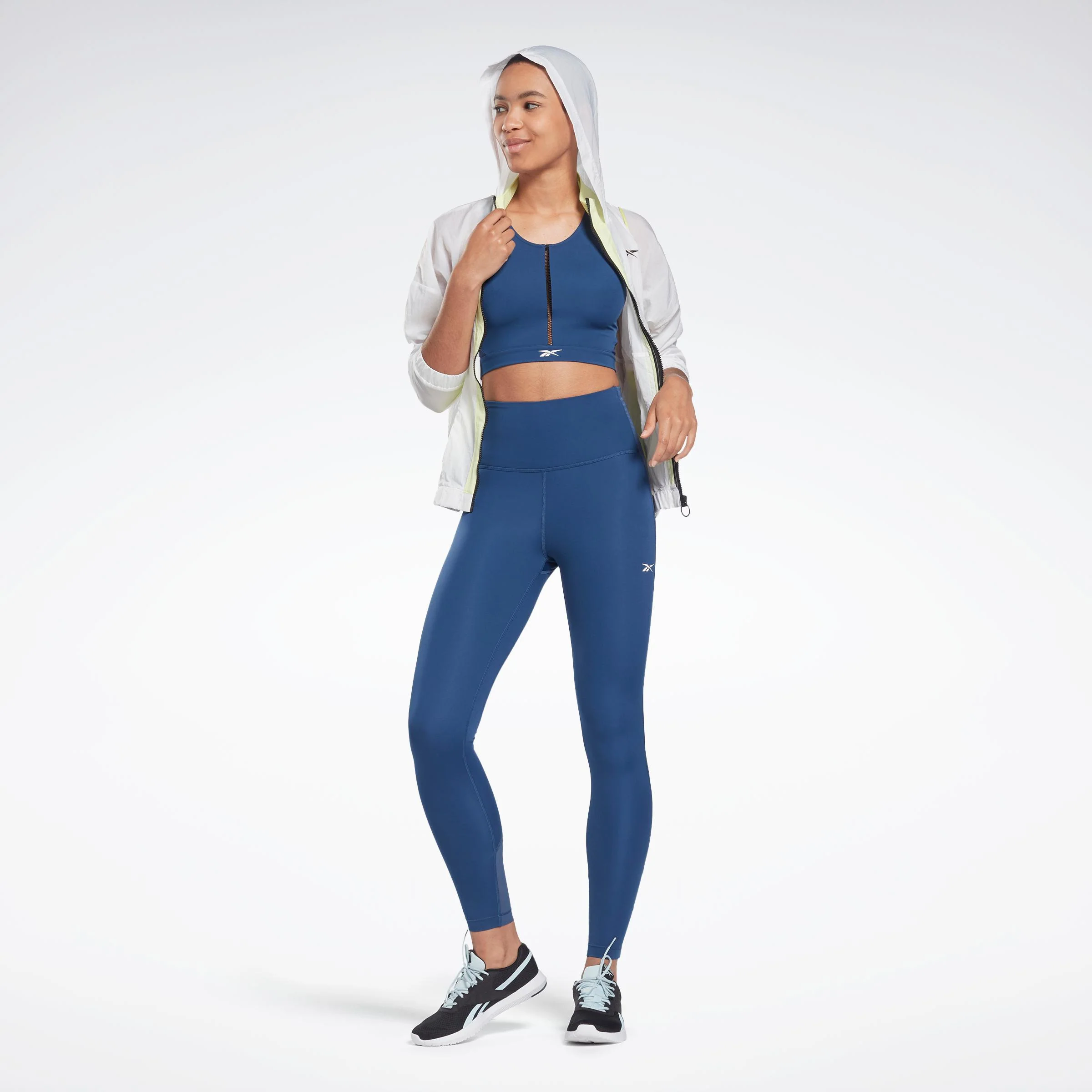 Reebok Apparel Women Lux Perform Crop Top BATBLU - Image 2