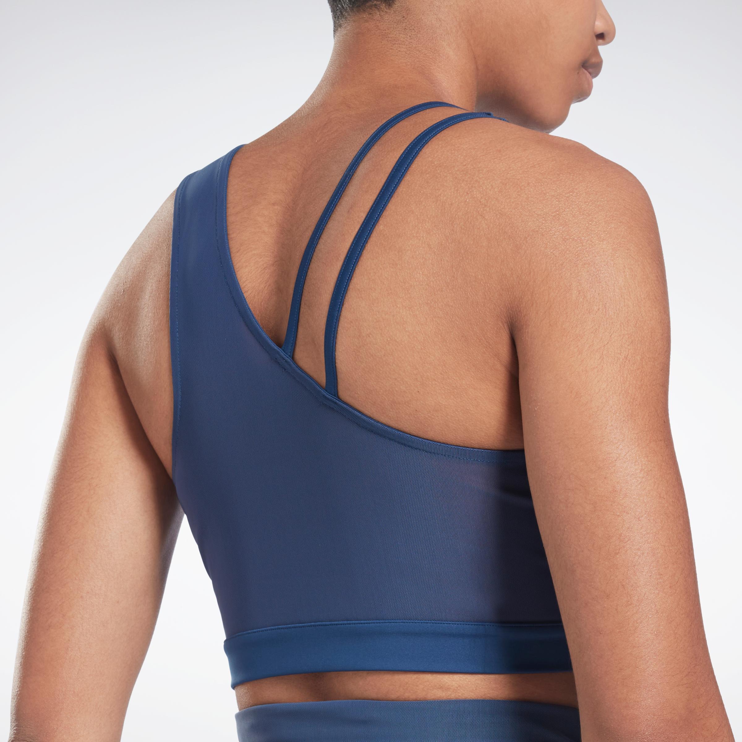 Reebok Apparel Women Lux Perform Crop Top BATBLU - Image 5