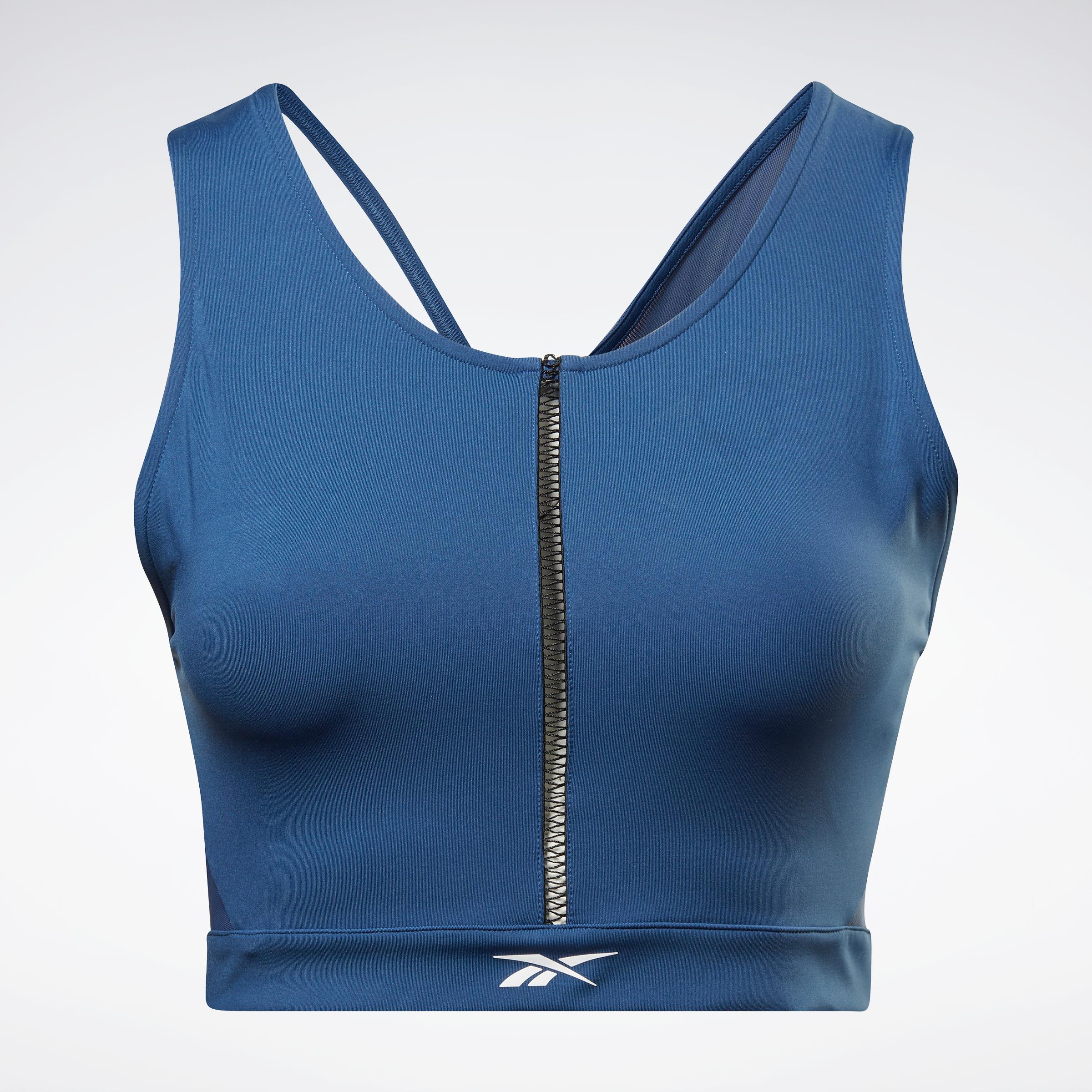 Reebok Apparel Women Lux Perform Crop Top BATBLU - Image 6
