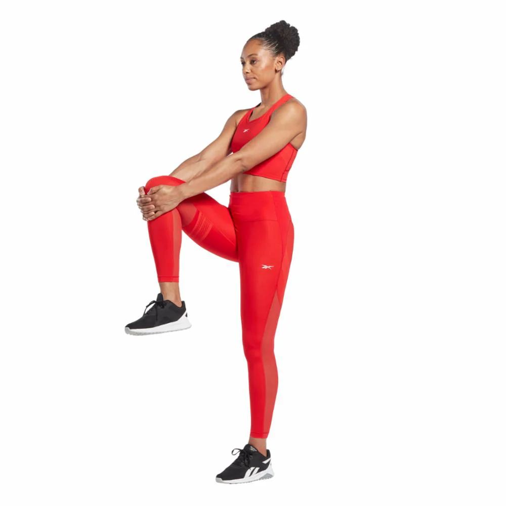 Reebok Apparel Women Lux Perform Crop Top VECRED - Image 2