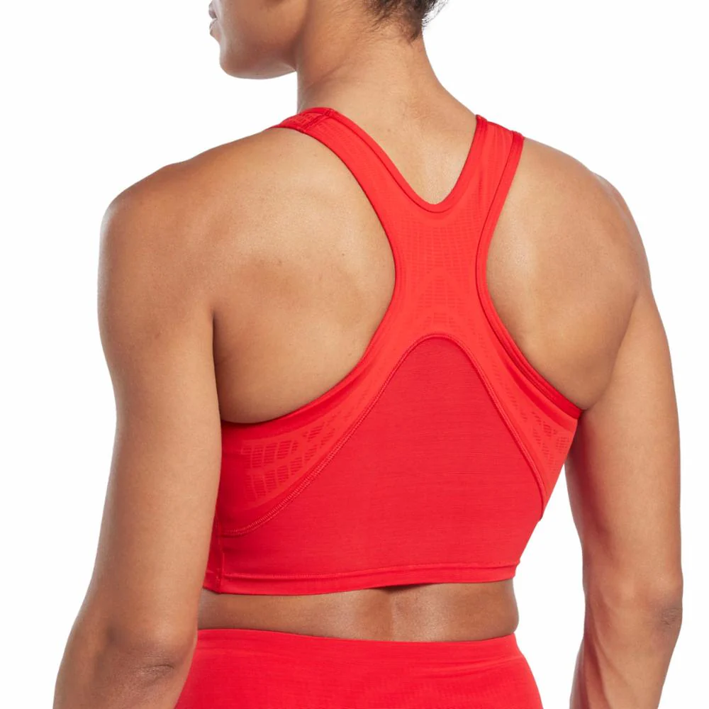 Reebok Apparel Women Lux Perform Crop Top VECRED - Image 5