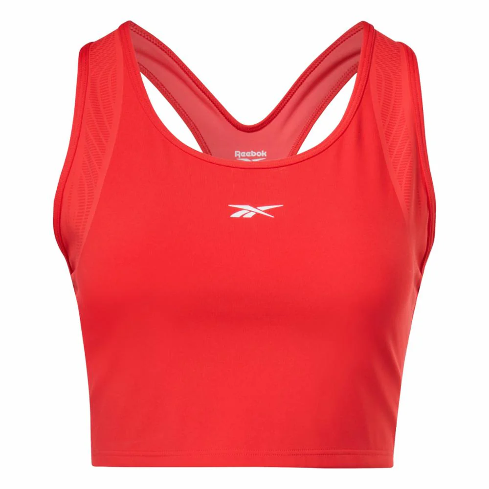 Reebok Apparel Women Lux Perform Crop Top VECRED - Image 6