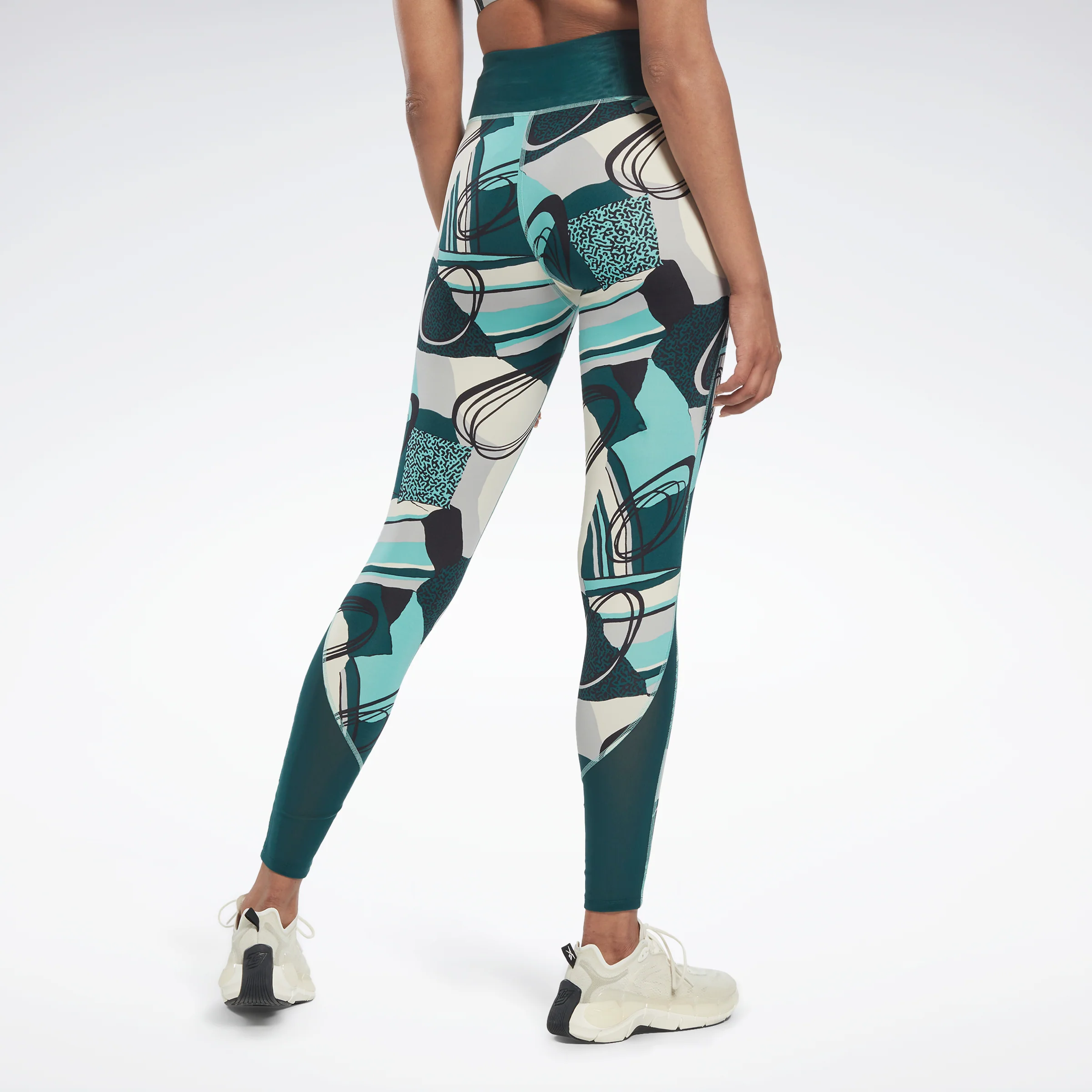 Reebok Apparel Women Lux Perform Leggings Seclte - Image 5