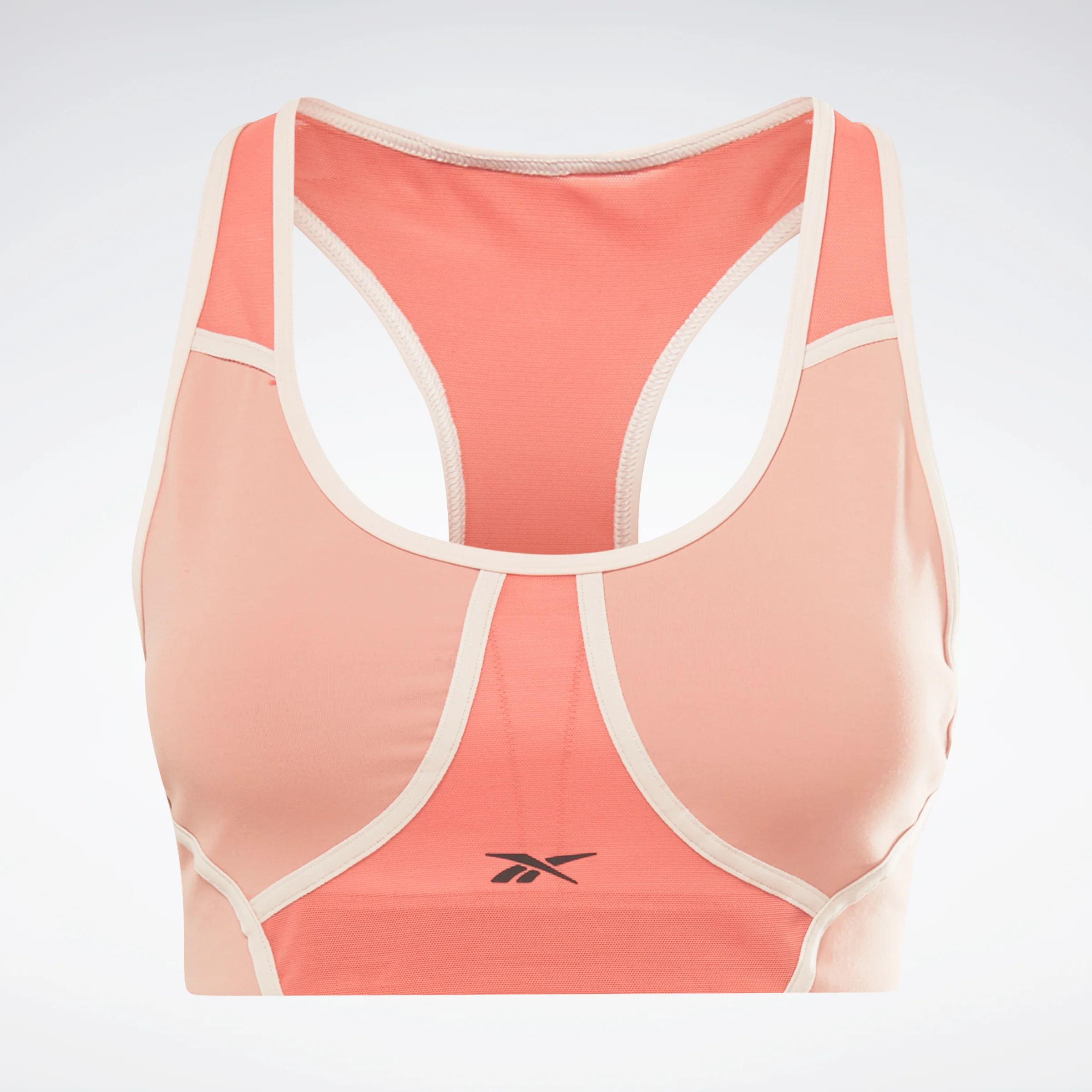 Reebok Apparel Women Lux Racer Colorblocked Padded Bra Cancor - Image 6