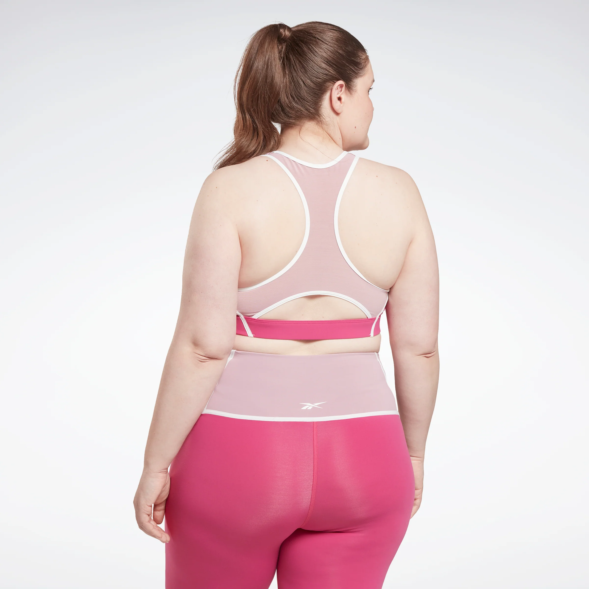 Reebok Apparel Women Lux Racer Colorblocked Padded Bra (Plus Size) Seprpi - Image 3