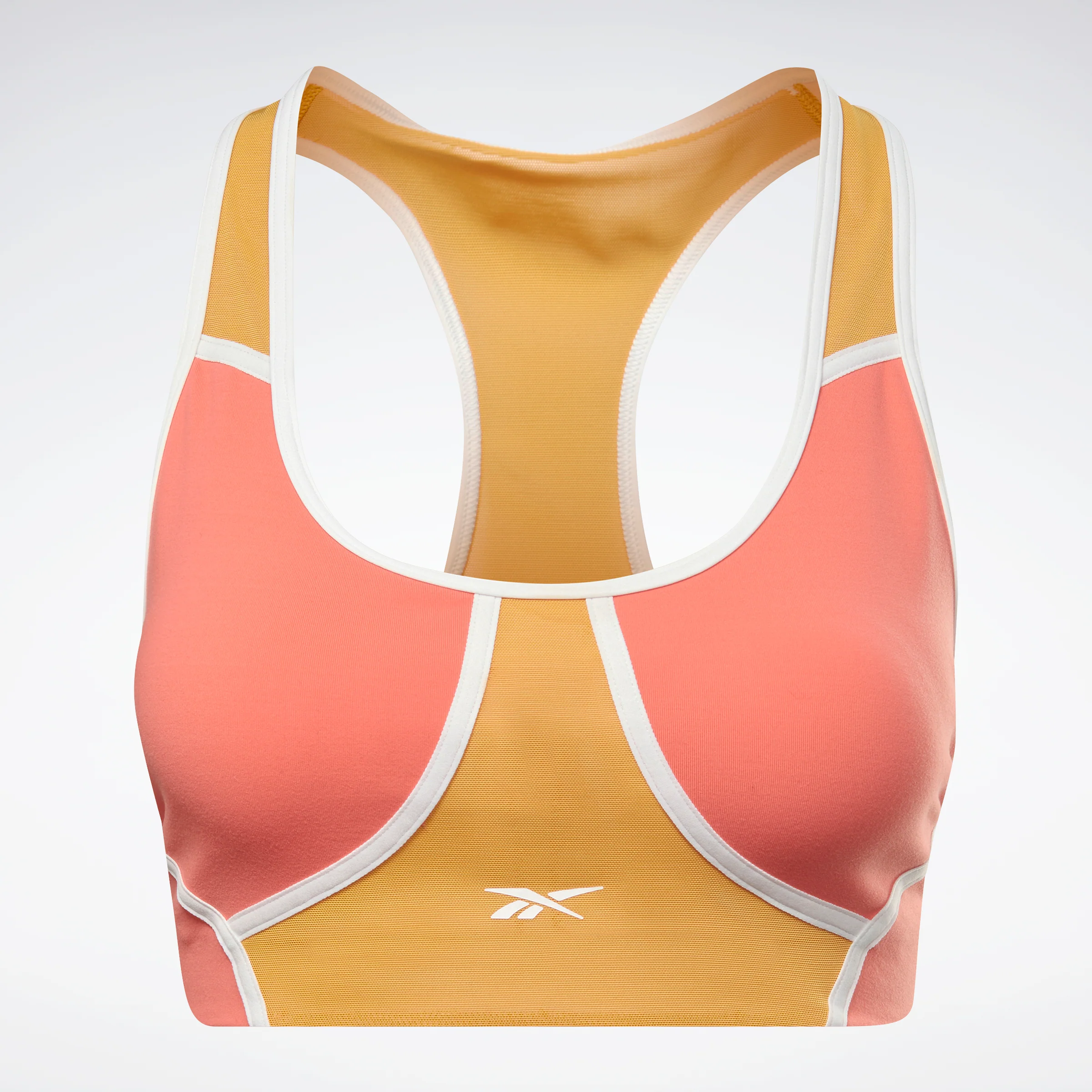 Reebok Apparel Women Lux Racer Colorblocked Padded Bra Smorfl - Image 6