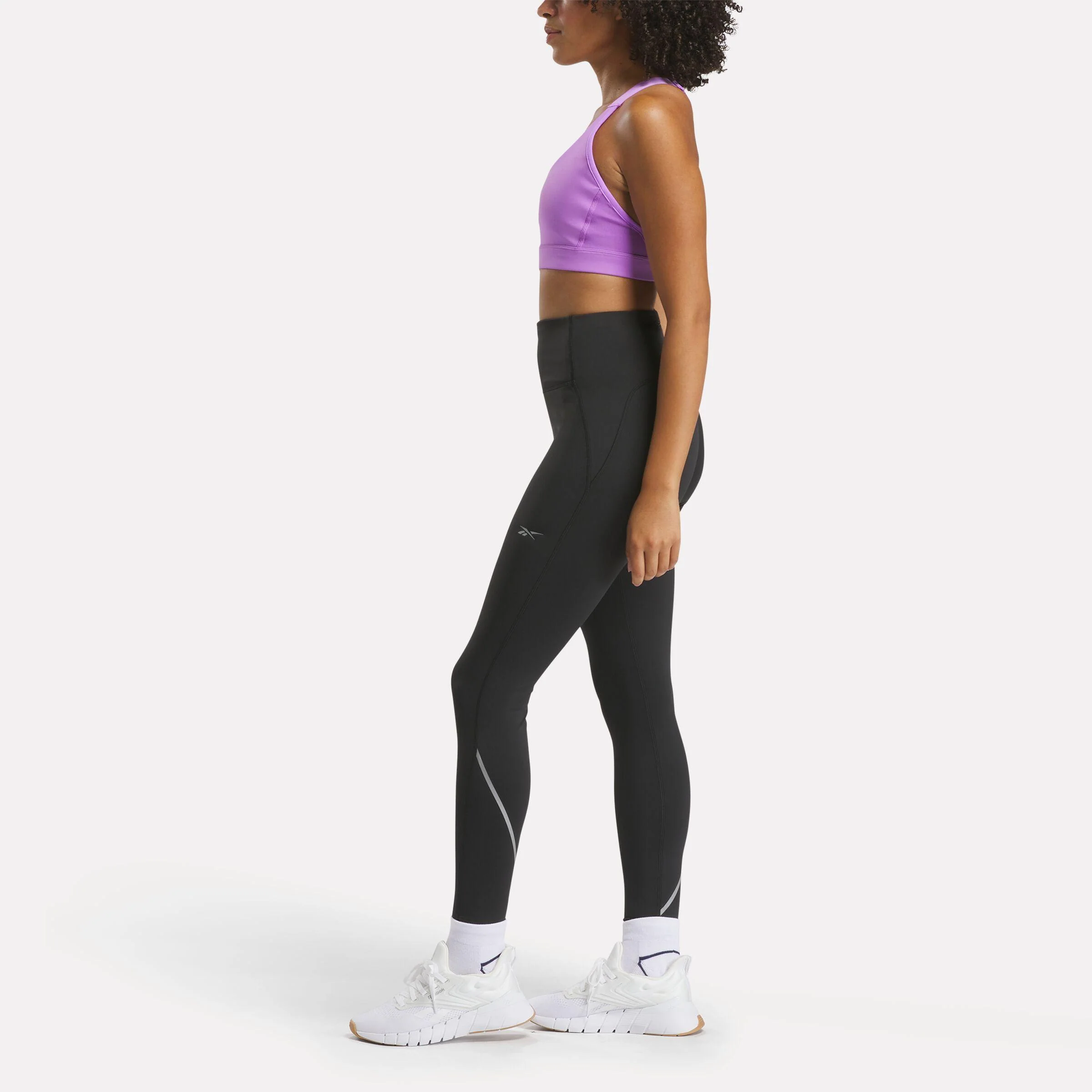 Reebok Apparel Women Lux Speed High-Rise Leggings BLACK - Image 2