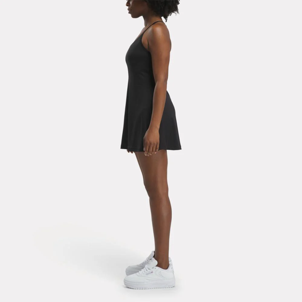 Reebok Apparel Women Lux Strappy Dress BLACK - Image 2