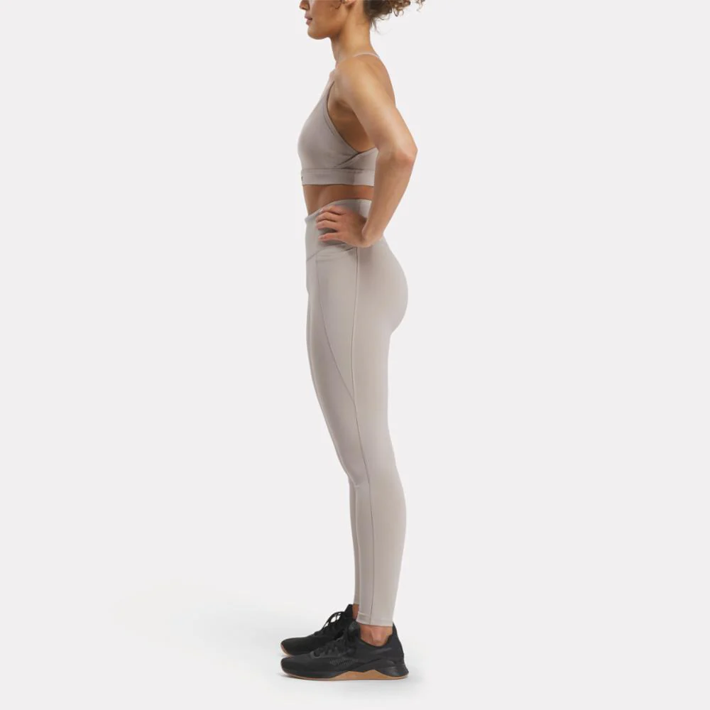 Reebok Apparel Women Lux Strappy Sports Bra ASH - Image 2