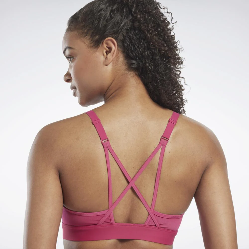 Reebok Apparel Women Lux Strappy Sports Bra SEPRPI - Image 4