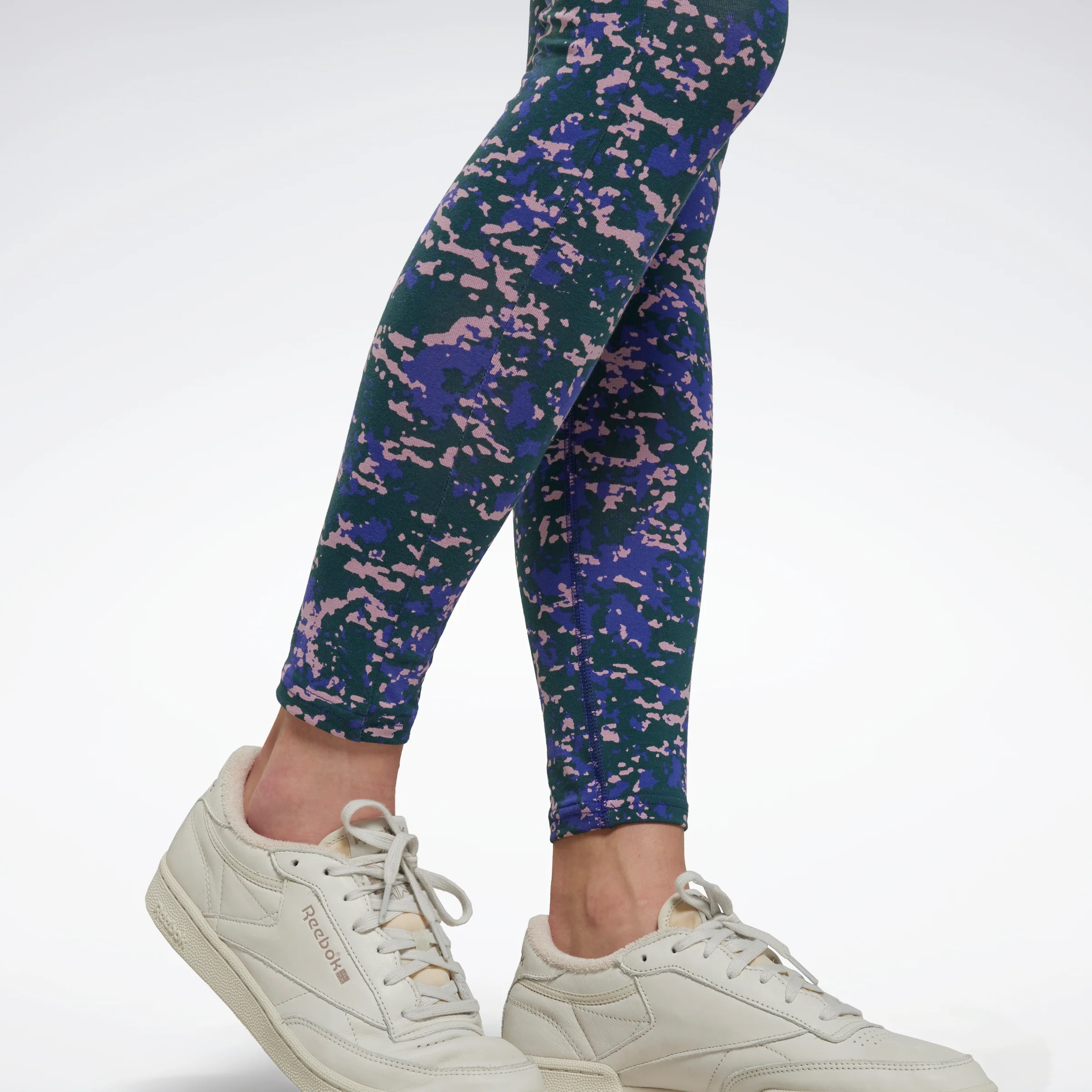 Reebok Apparel Women Modern Safari Cotton Leggings Forgrn - Image 5
