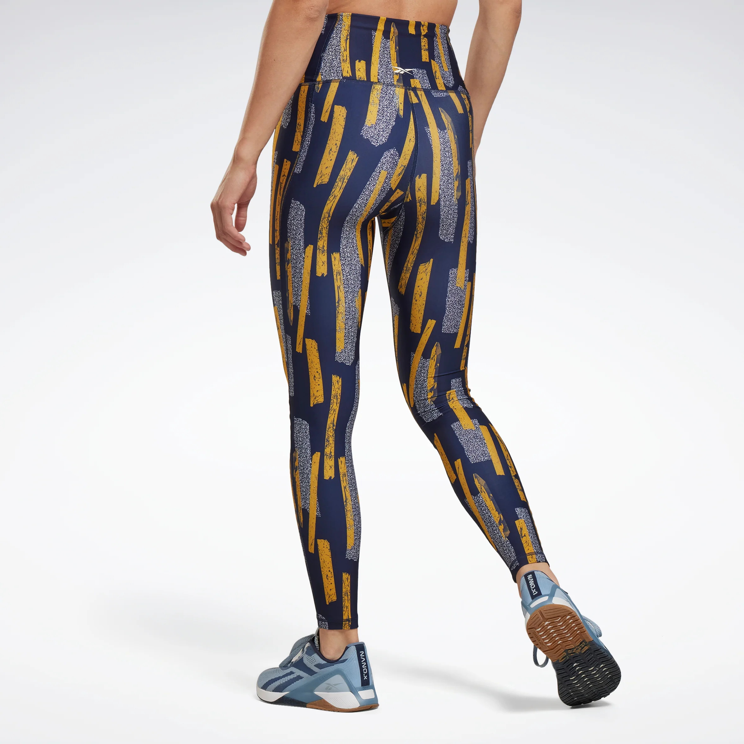 Reebok Apparel Women Myt Allover Print Leggings Vecnav - Image 3