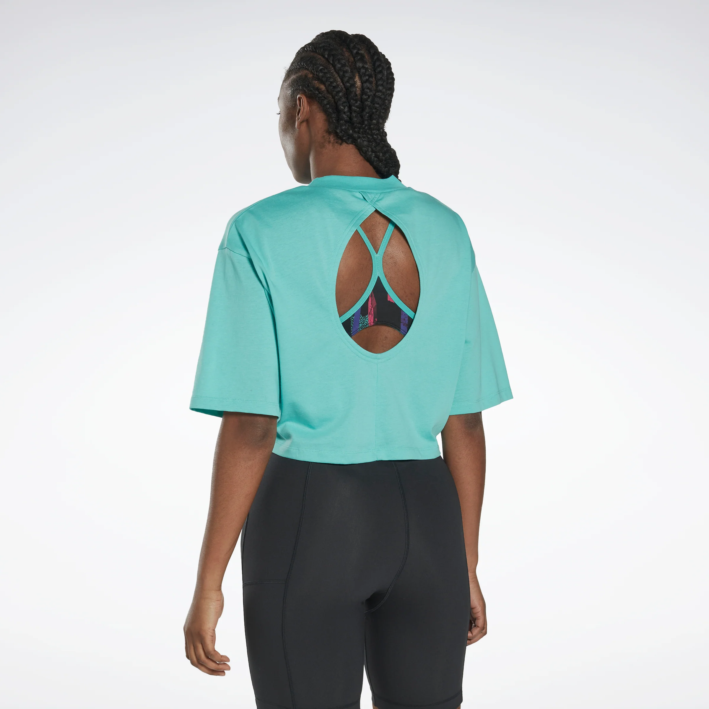 Reebok Apparel Women Myt Cutout T-Shirt Seclte - Image 3