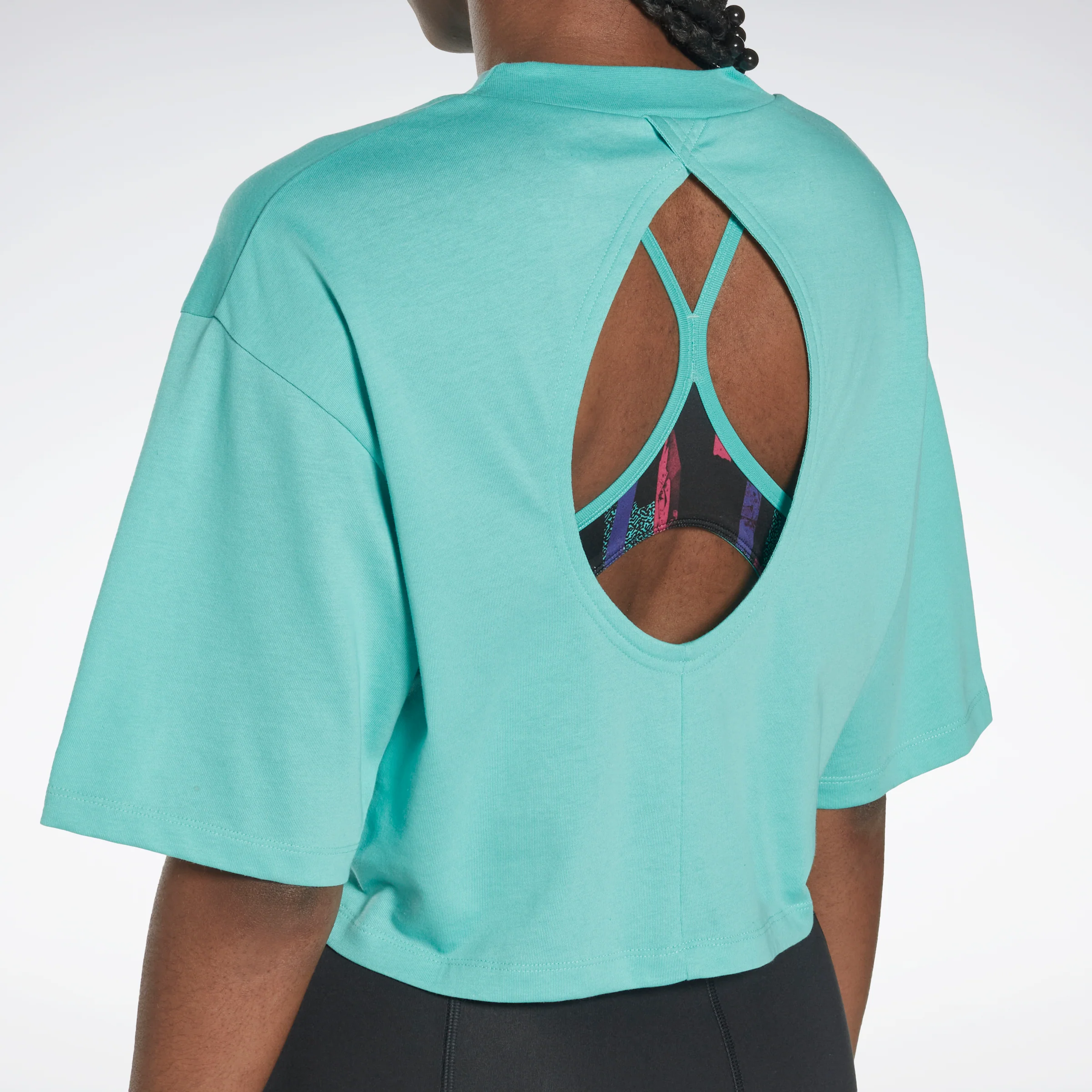 Reebok Apparel Women Myt Cutout T-Shirt Seclte - Image 5