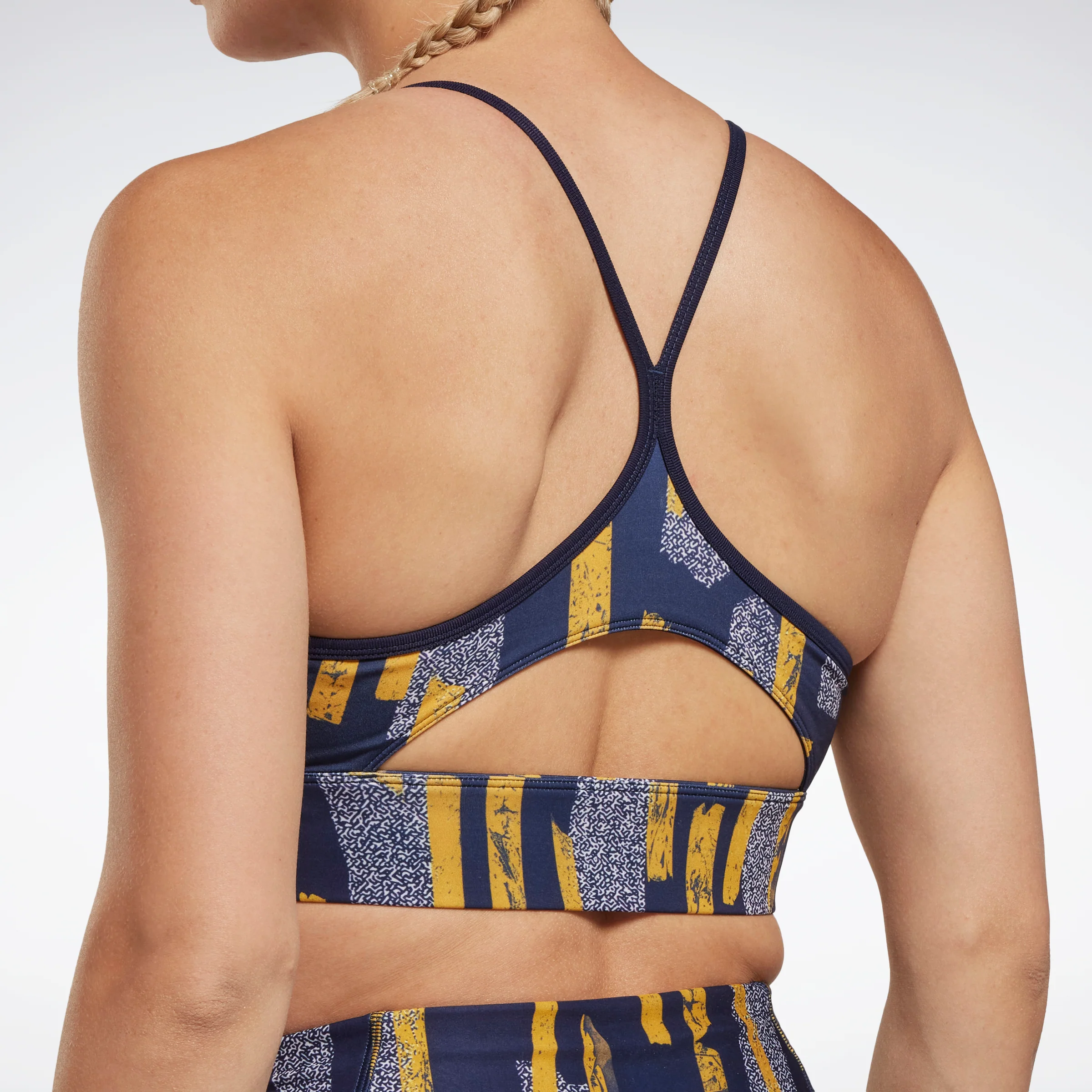 Reebok Apparel Women Myt Printed Bra Vecnav - Image 5