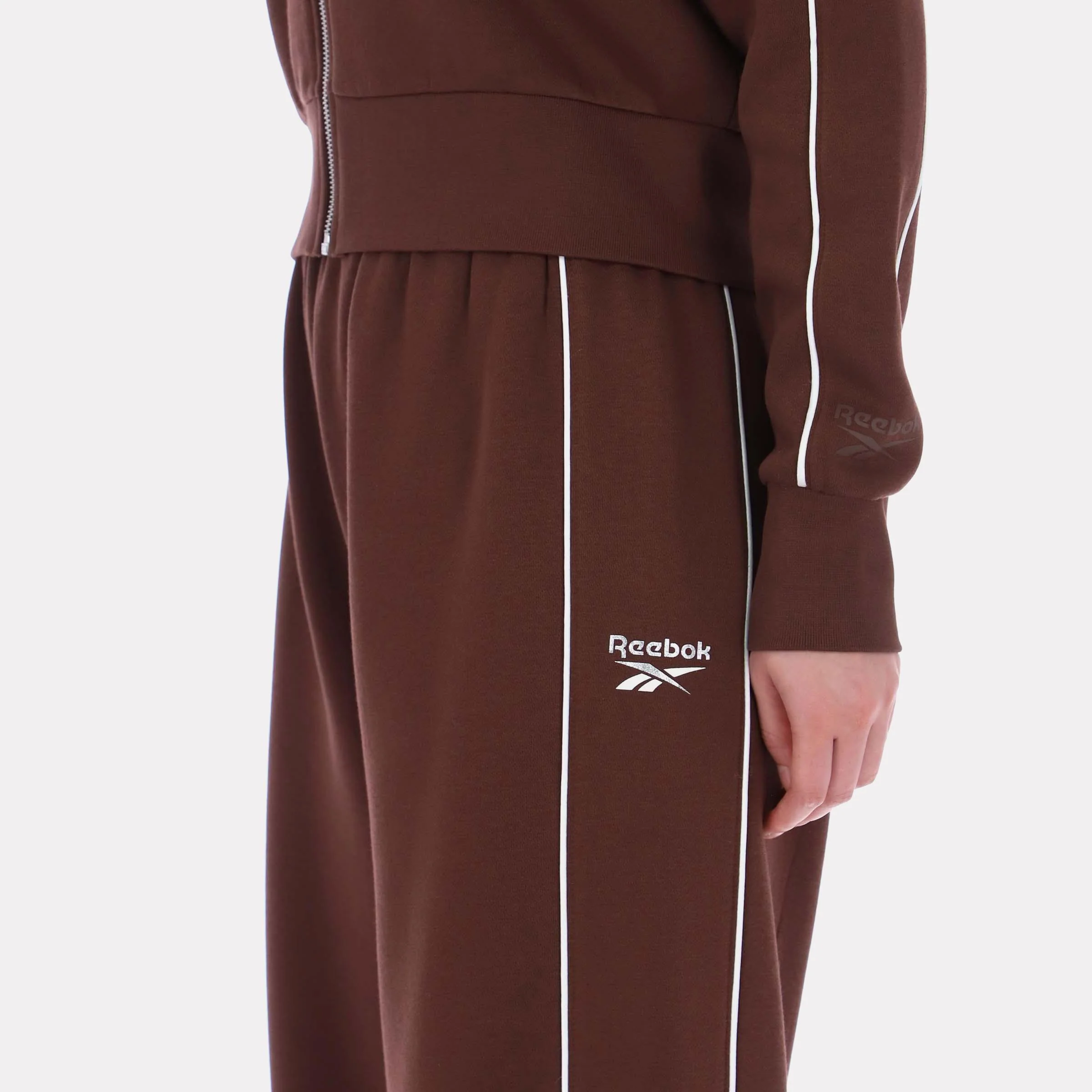 Reebok Apparel Women Off-Duty Wide-Leg Pants CAMPUS BROWN - Image 4