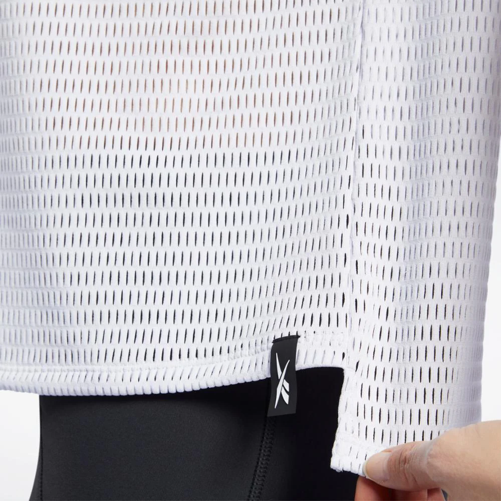Reebok Apparel Women Perforated Tee PORCEL - Image 6
