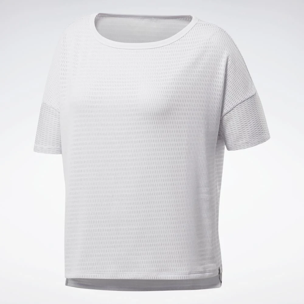 Reebok Apparel Women Perforated Tee PORCEL - Image 7