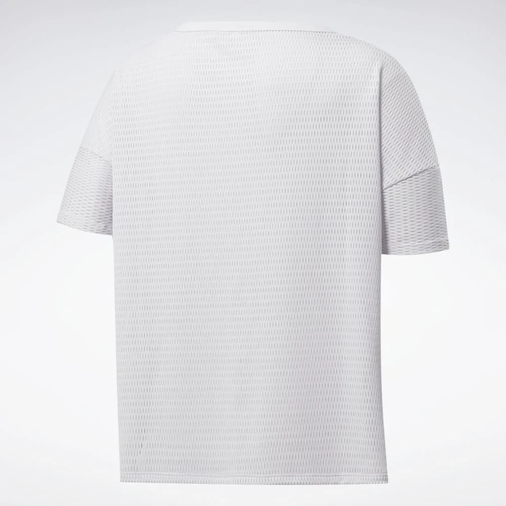 Reebok Apparel Women Perforated Tee PORCEL - Image 8