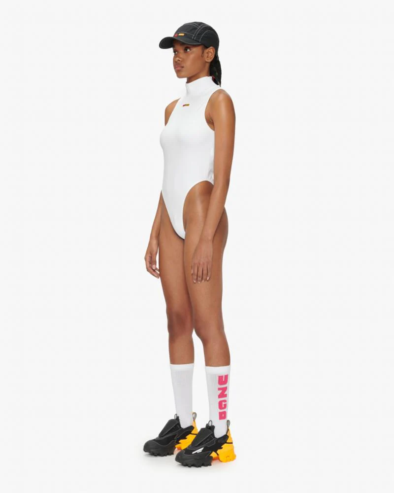 Reebok Apparel Women PYER MOSS BODYSUIT WHITE - Image 2