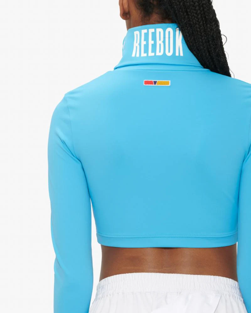 Reebok Apparel Women PYER MOSS TURTLE NECK ALWBLU - Image 5