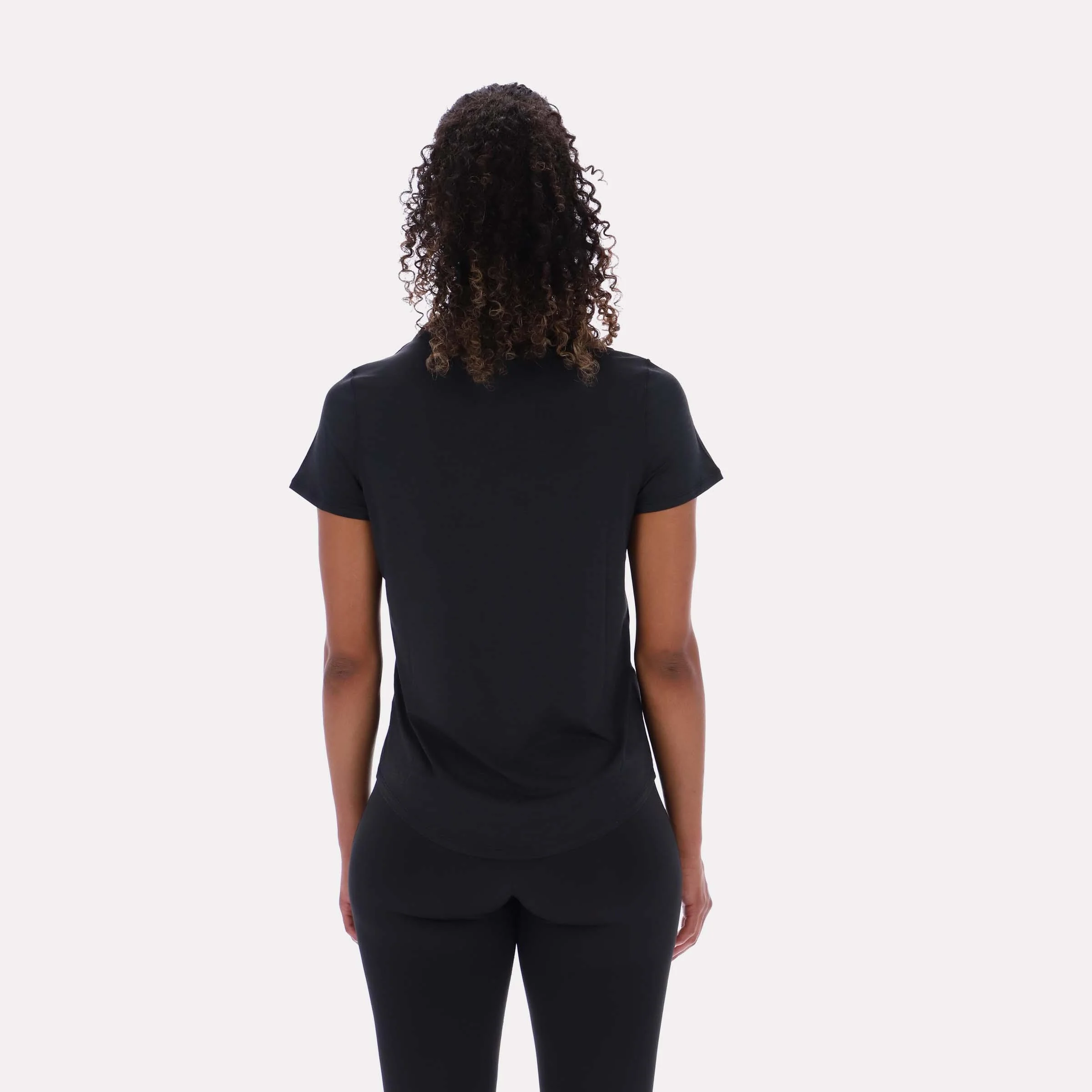 Reebok Apparel Women RBK-CHILL Athletic Tee BLACK - Image 2