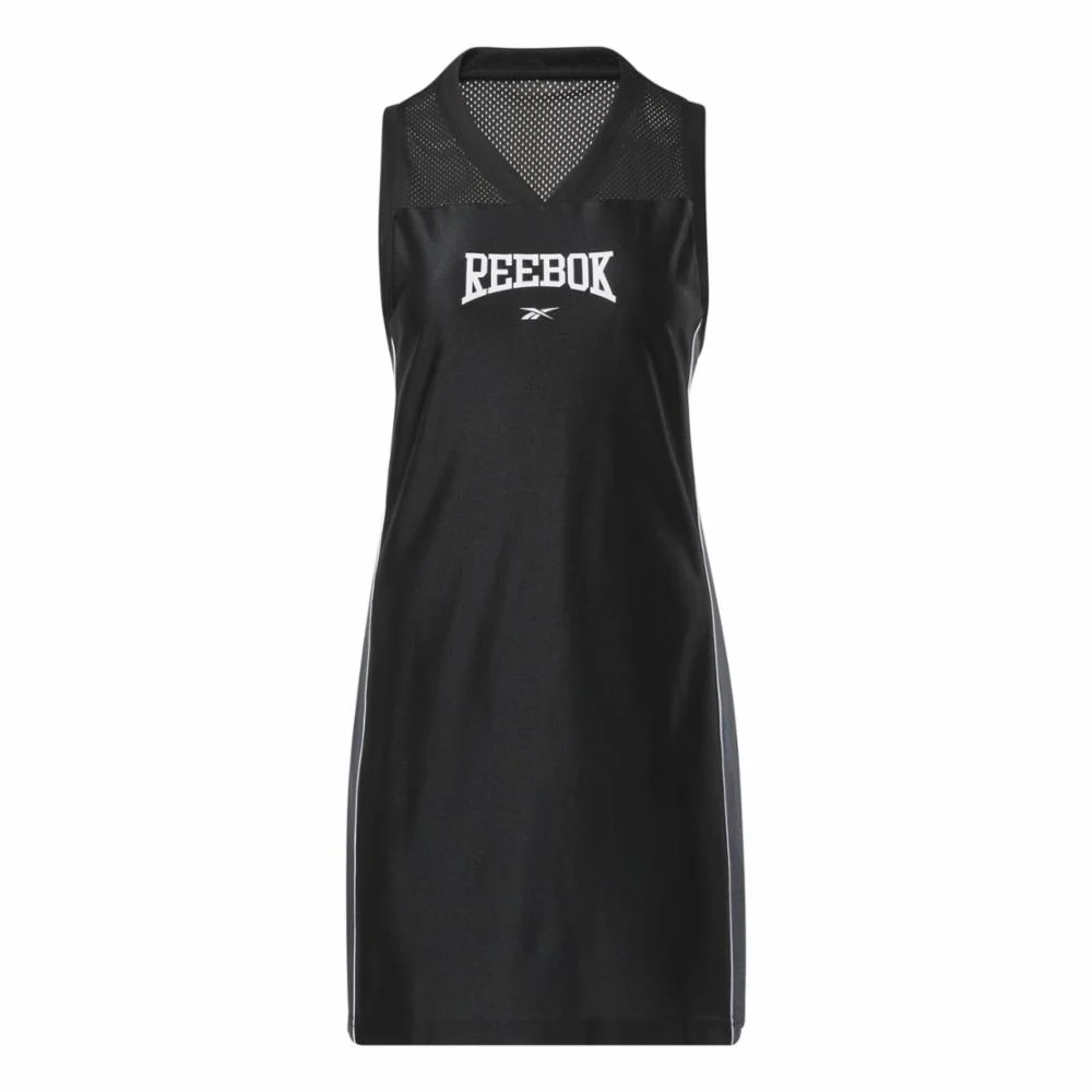 Reebok Apparel Women Reebok Classics Basketball Jersey Dress BLACK - Image 7