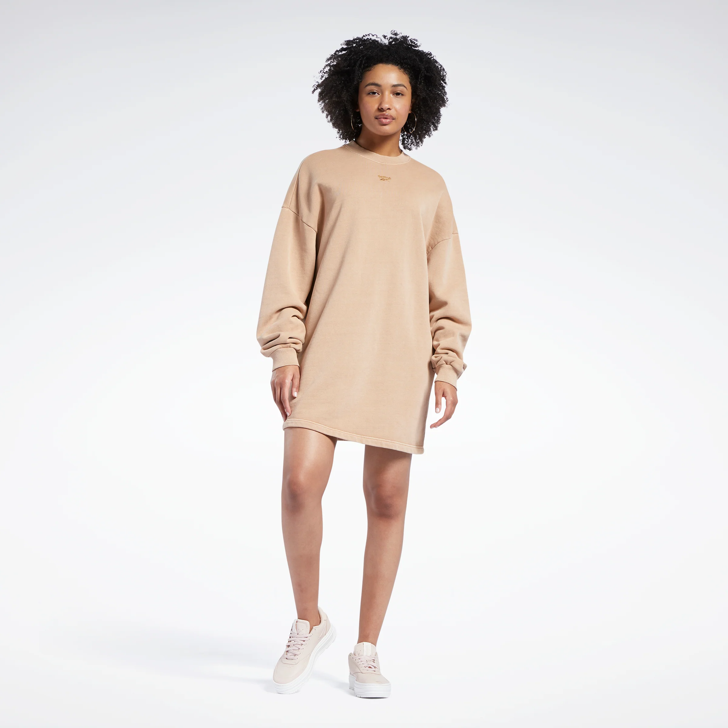 Reebok Apparel Women Reebok Classics Natural Dye Crew Dress Wilbrw