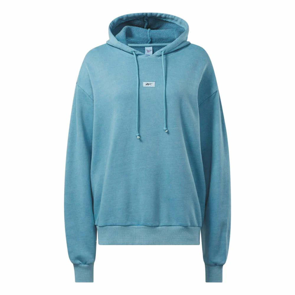 Reebok Apparel Women Reebok Classics Natural Dye Oversized Long Hoodie STEBLU - Image 7