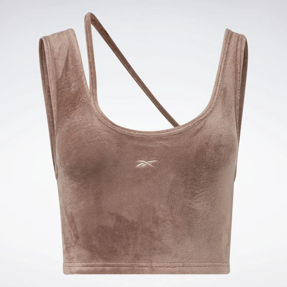 Reebok Apparel Women Reebok Classics Plush Top TAUPE - Image 7