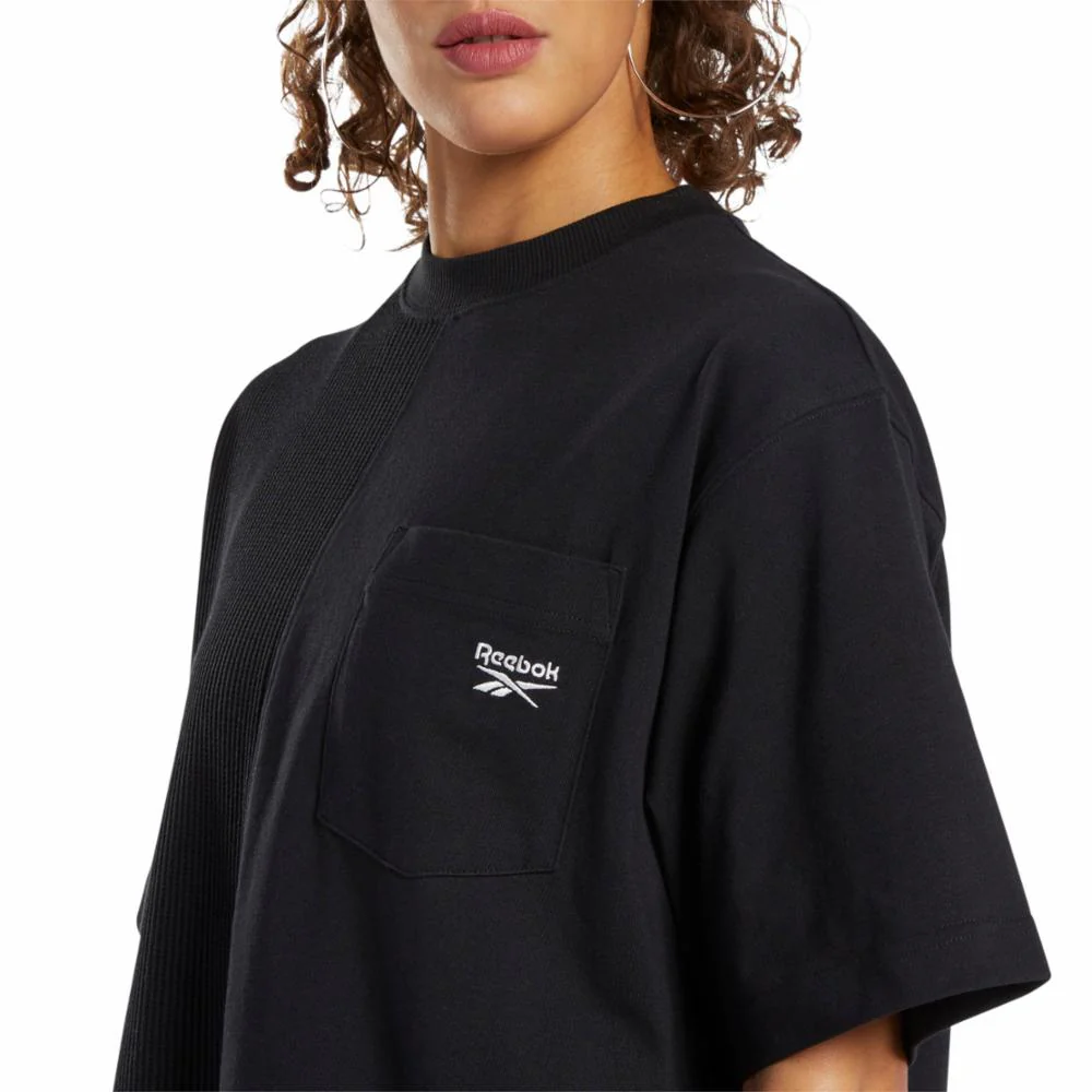 Reebok Apparel Women REEBOK CLASSICS T-SHIRT DRESS BLACK - Image 4