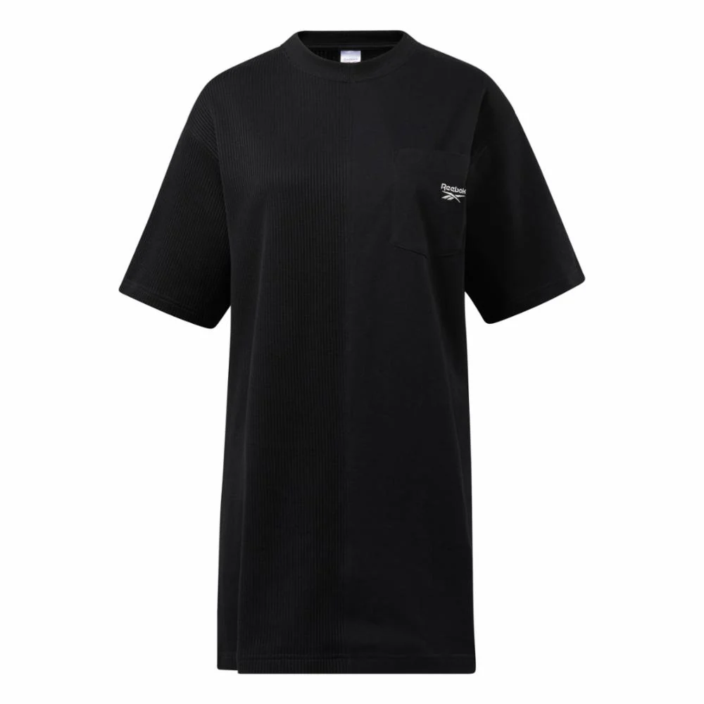 Reebok Apparel Women REEBOK CLASSICS T-SHIRT DRESS BLACK - Image 7