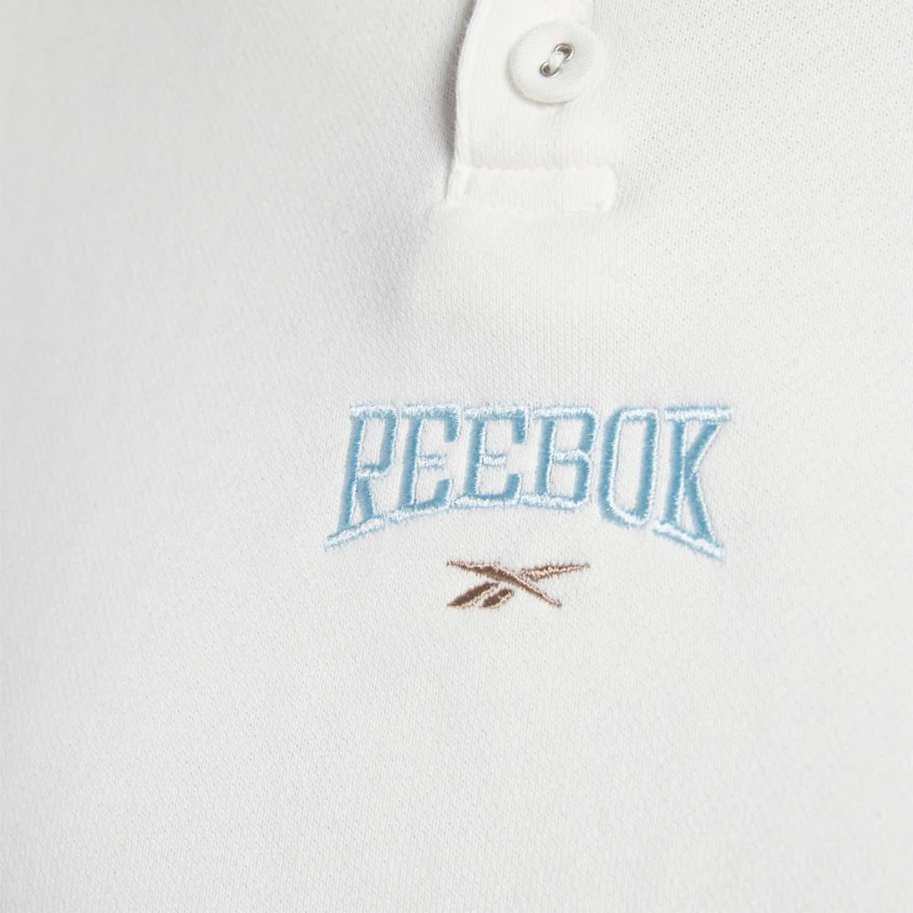 Reebok Apparel Women Reebok Classics Varsity Sweatshirt CHALK - Image 4