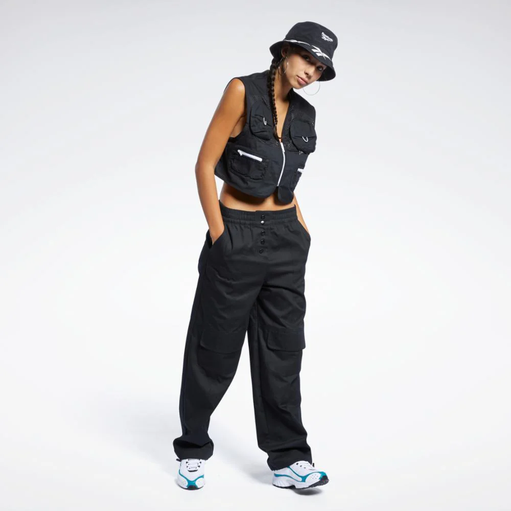 Reebok Apparel Women Reebok Classics Vest BLACK - Image 2