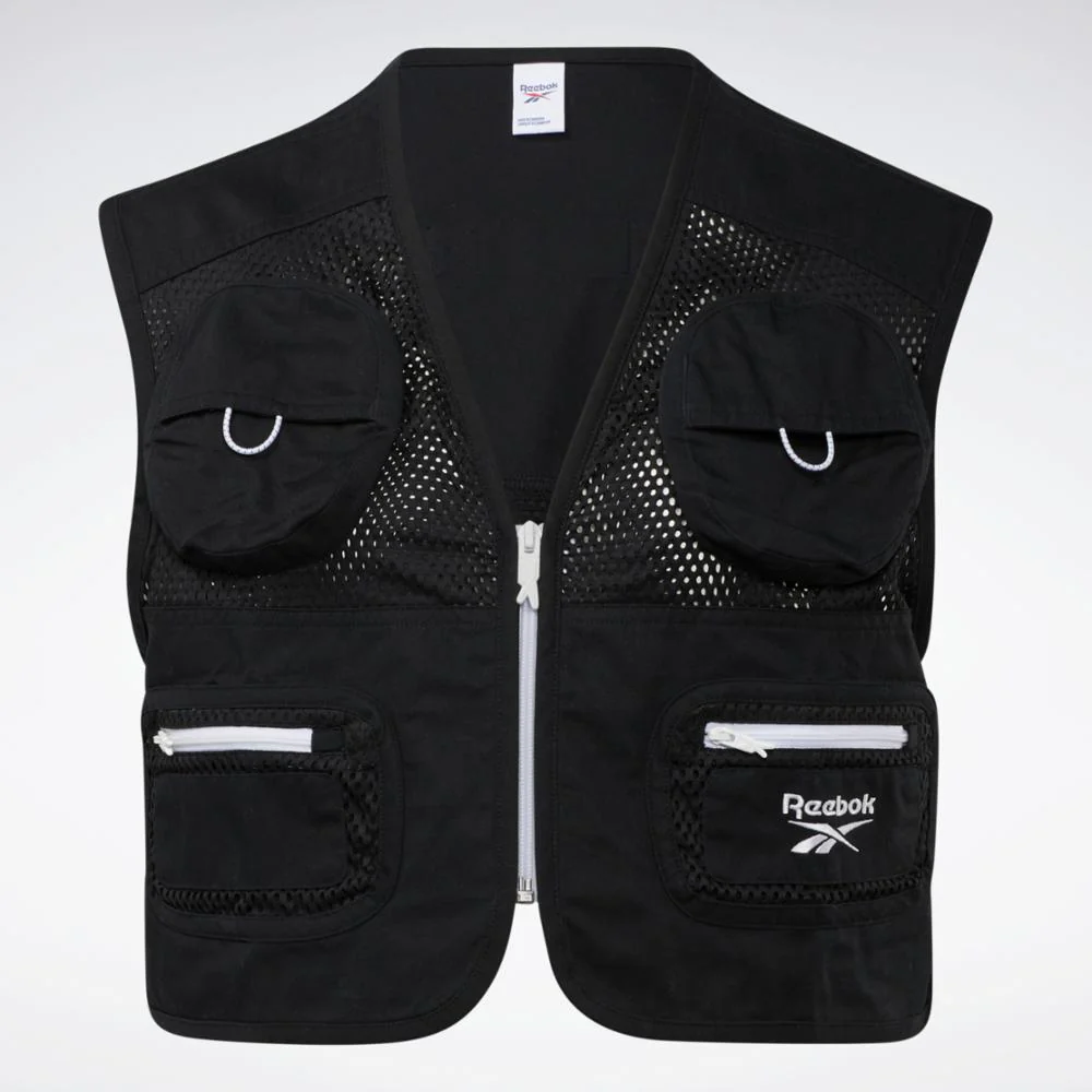Reebok Apparel Women Reebok Classics Vest BLACK - Image 6