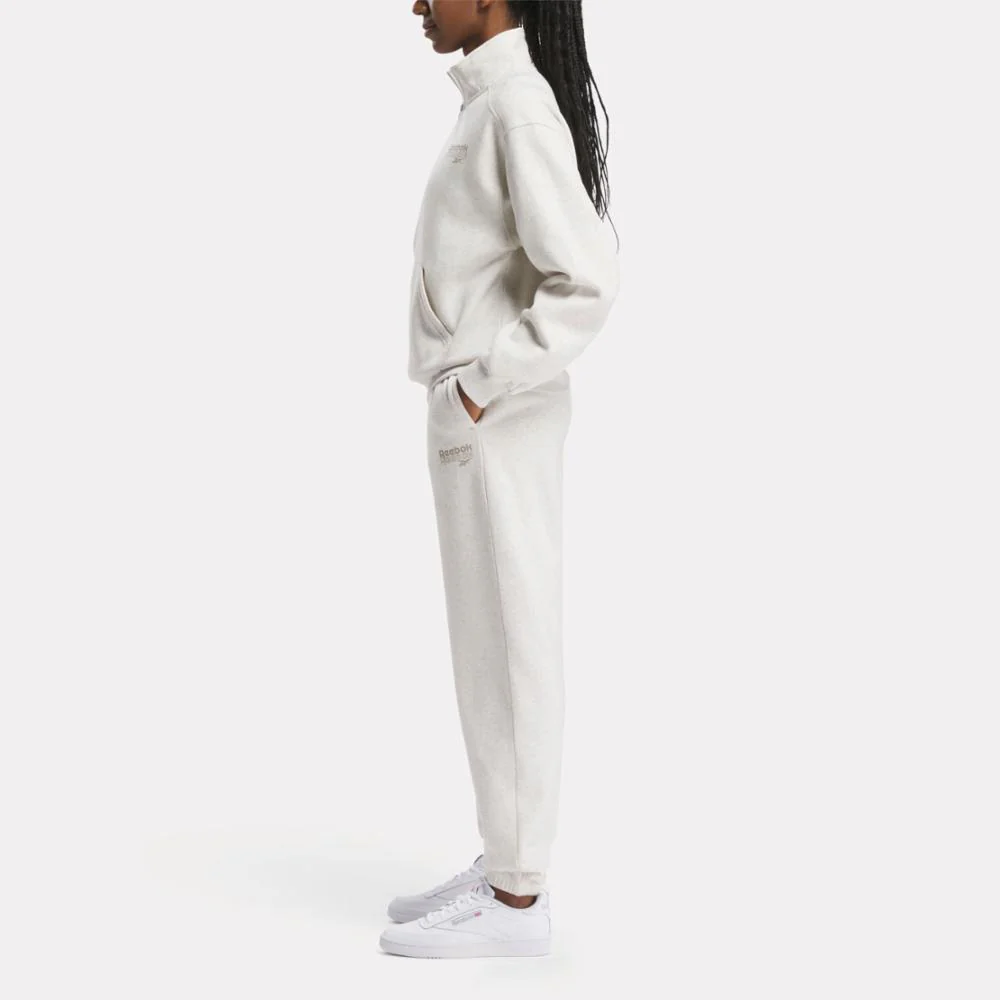 Reebok Apparel Women Reebok ID Energy Fleece Pants CHAMEL - Image 2