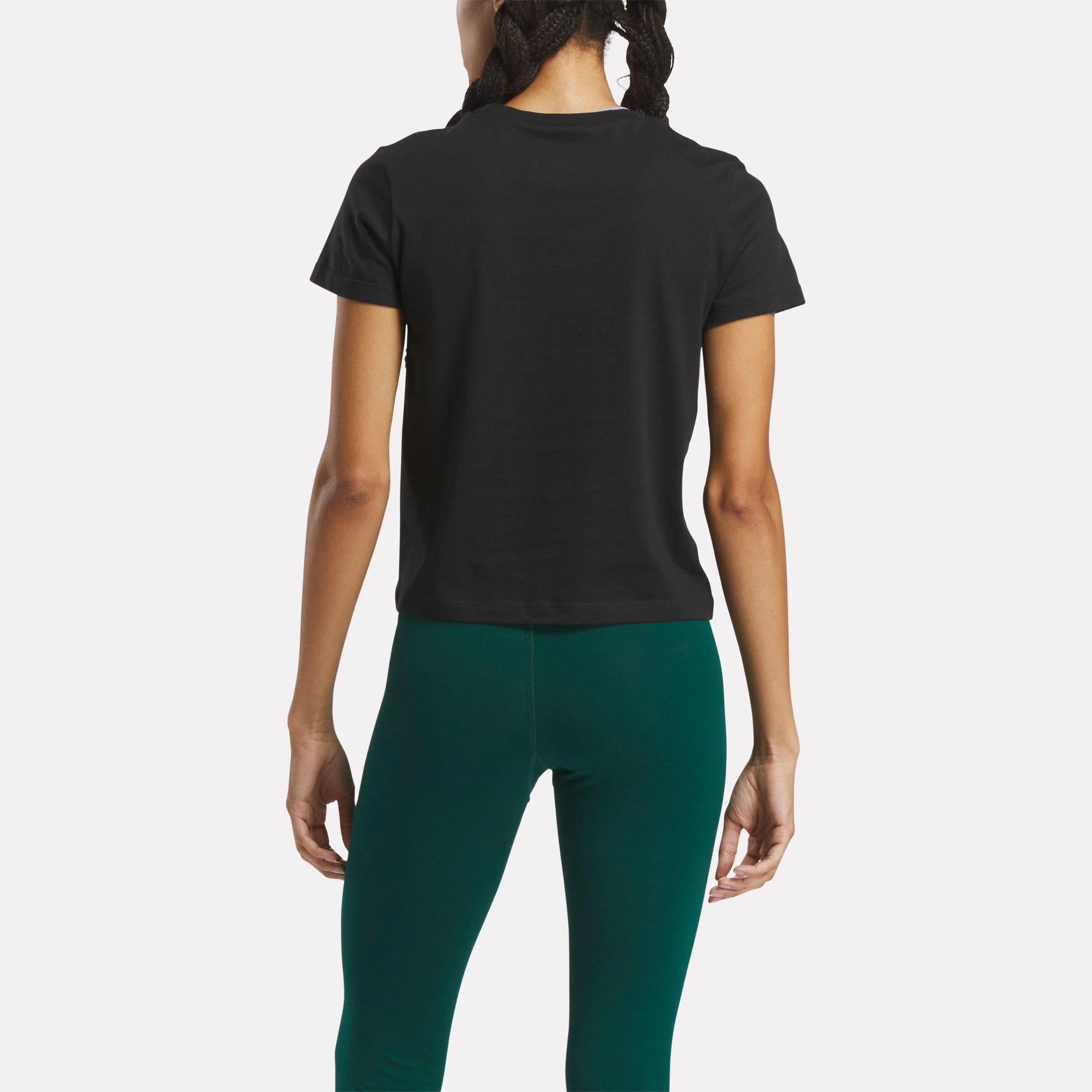 Reebok Apparel Women Reebok Identity Classics T-Shirt BLACK - Image 3