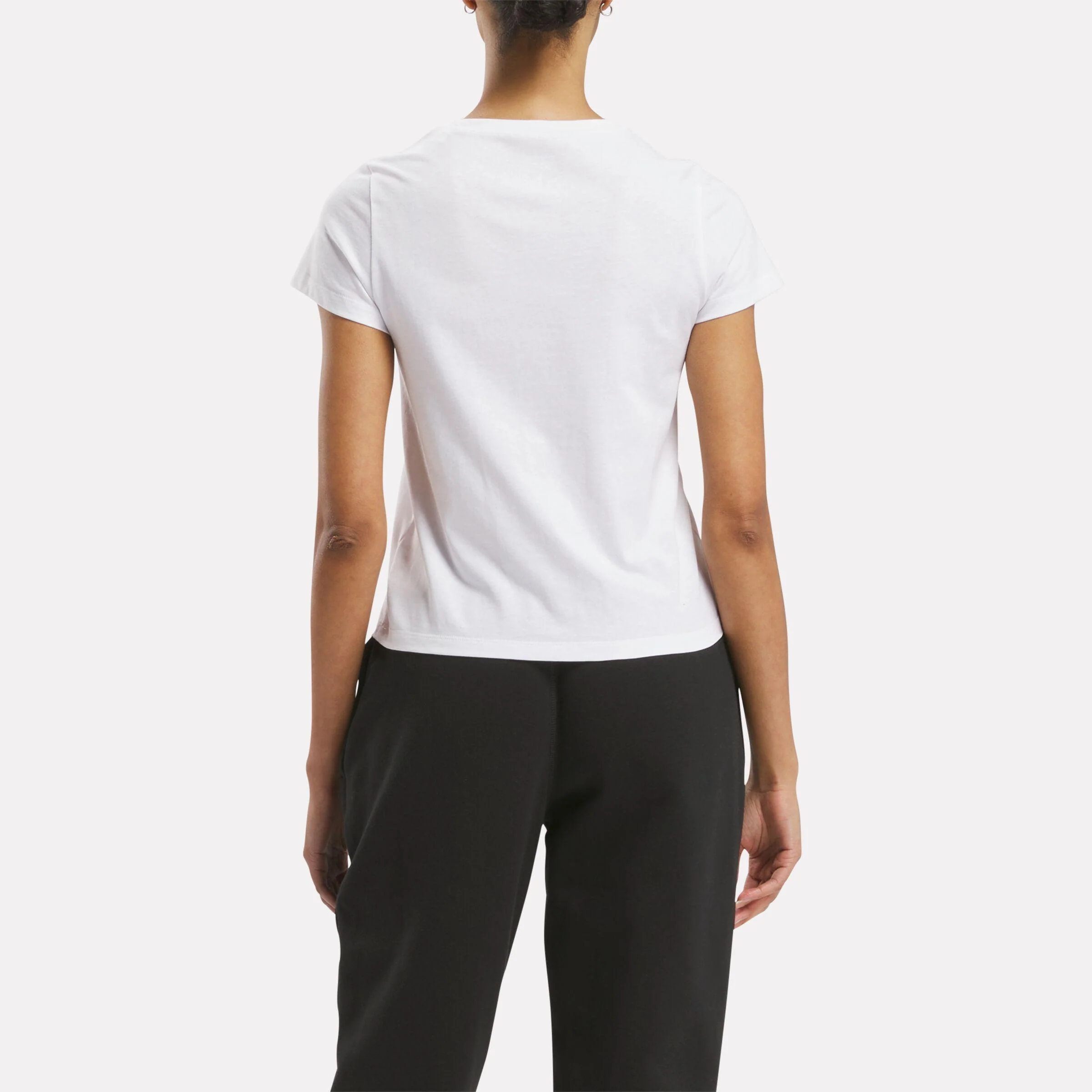Reebok Apparel Women Reebok Identity Classics T-Shirt WHITE - Image 3