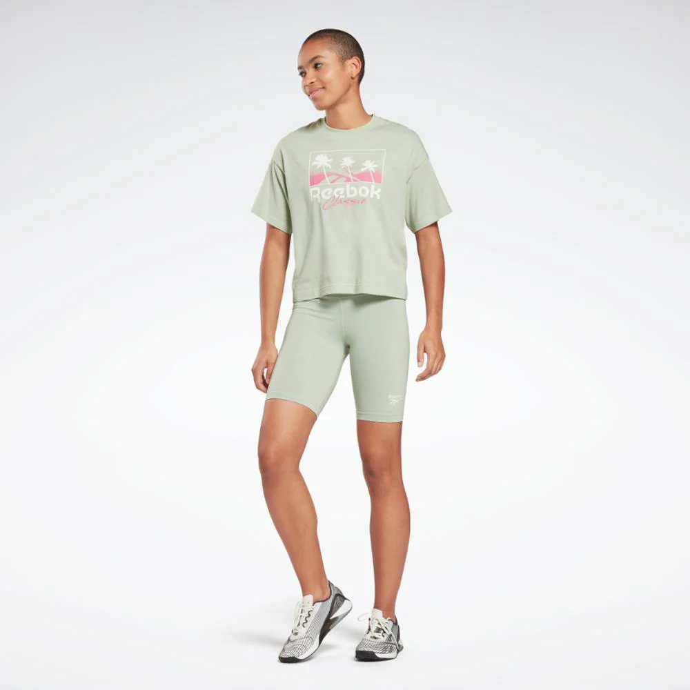 Reebok Apparel Women Reebok Identity Fitted Shorts LGTSAG - Image 2