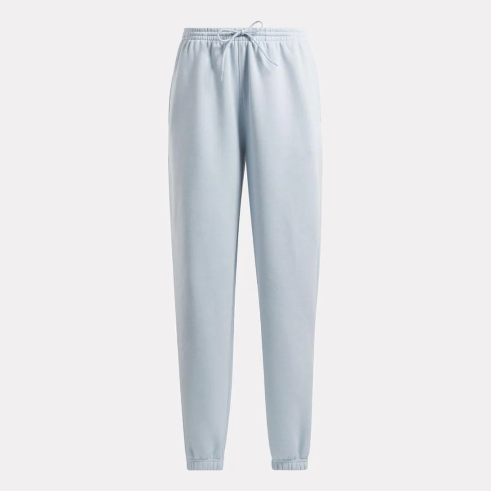 Reebok Apparel Women Reebok Identity Fleece Joggers FEEL GOOD BLUE - Image 4