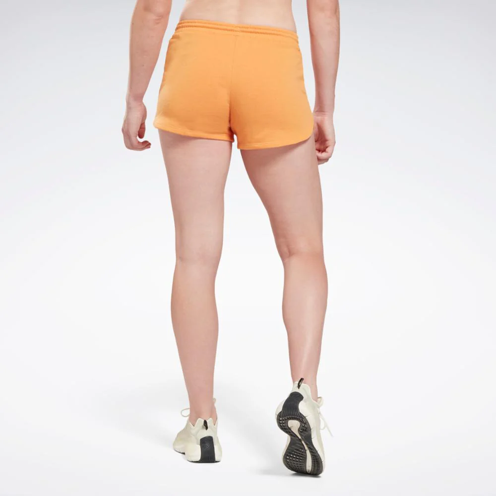 Reebok Apparel Women Reebok Identity French Terry Shorts PEAFUZ - Image 3